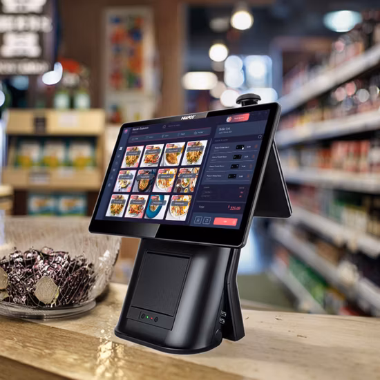 Wholesale China Touch POS System Dual Screen with Windows System
